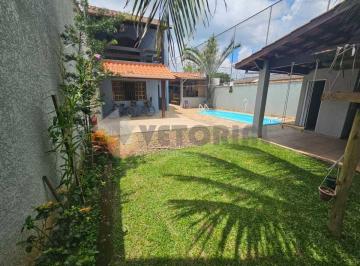 Casa de 3 quartos, Caraguatatuba · Sobrado com 3 dormitórios à venda no Jardim Jaqueira - Caraguatatuba/SP