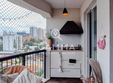 Apartamento · 116m² · 3 Quartos · 3 Vagas · Apartamento com 116m² - 2 suítes, 3 vagas, varanda gourmet na Vila Ipojuca