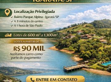 Terreno , Igaratá · Vende-se terreno com aceso a represa de Igaratá