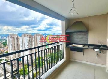 Apartamento · 67m² · 3 Quartos · 1 Vaga · Apartamento Novo com 3 Dormitórios (1 Suíte) ao Lado do Shopping Internacional, Varanda Gourmet