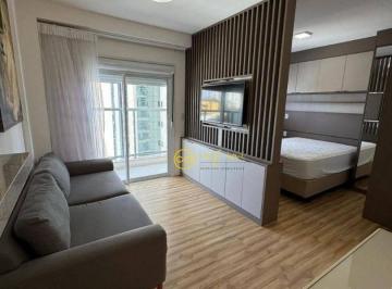 c088fdb8dc79958eefbb620828f94ae816cf08c4 · Apartamento Studio Mobiliado com 1 Quarto, 37 m² - aluguel por R$ 3.750/mês ou venda por R$ 590.000