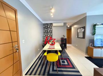 75a15b3ea8f7eea9a46f0c4a48e4cfbfabf76436 · Apartamento à venda, 68 m² por R$ 740.000,00 - Campo Grande - Santos/SP