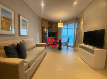 99a400c553e99f9fa263e7849749ead30d130712 · Apartamento para alugar, 45 m² por R$ 5.700,00/mês - Gonzaga - Santos/SP