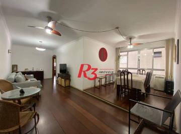 896604061e97032452f633d175a5b38ecb3cdd3c · Apartamento com 3 dormitórios para alugar, 147 m² por R$ 6.300,00/mês - Embaré - Santos/SP
