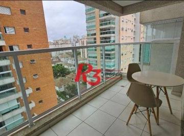 2dae77076b56e65cd77217b4b7203a62b2f46ec9 · Apartamento com 1 dormitório à venda, 48 m² por R$ 640.000,00 - Ponta da Praia - Santos/SP