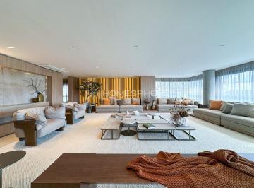1 · Apartamento com 327 m², office, 4 quartos sendo 4 suítes, 4 vagas e lazer com quadra de tênis. Entre