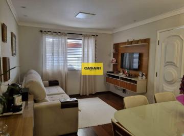 Casa · 137m² · 2 Quartos · 2 Vagas · Sobrado Santa terezinha SBC 2 Quartos Arm.Emb. Sala Ampla Cozinha Planejada quintal Churrsqueira 2 g
