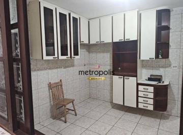 Cozinha · Sobrado com 2 dormitórios para alugar, 106 m² por R$ 2.737,91/mês - Vila Lucinda - Santo André/SP