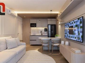 f211f808d92cb0746bc612fd8e5d688e37cde92e · Hall Design Studio 32m² Open Space c/ sacada no Centro Cívico