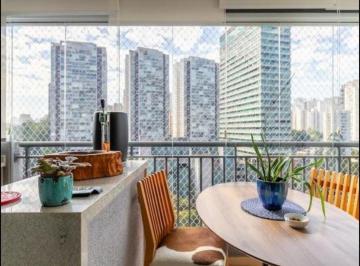 Apartamento · 130m² · 1 Quarto · 2 Vagas · Imperdível oportunidade de adquirir apartamento de luxo na Vila Andrade, São Paulo - SP: 1 quarto, 1