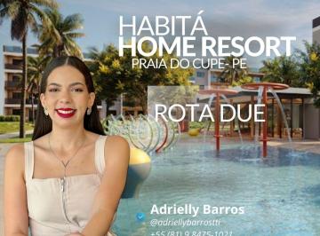 Apartamento de 2 quartos, Ipojuca · Apartamentos da ROTA DUE | Habitá Home Resort Beira-mar na Praia do Cupe