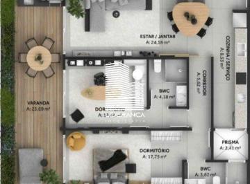Apartamento · 147m² · 2 Quartos · Apartamento à venda - em Cacupé