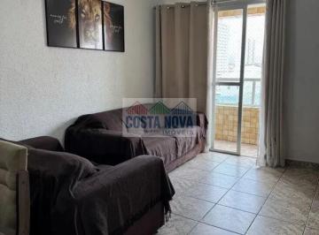 Apartamento · 63m² · 2 Quartos · 1 Vaga · Vila Mirim - 2 Dormitórios - 50m da Praia