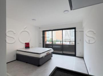 Apartamento · 32m² · 1 Quarto · Studio 32m² mobiliado em Perdizes próximo à PUC-SP e Allianz Parque | Varanda envidraçada