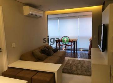 Apartamento · 55m² · 1 Quarto · 1 Vaga · Apartamento 55m² com 1 Suíte e Vaga mobiliado - Na Chácara Santo Antônio e Metrô