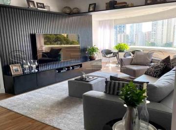 Apartamento · 116m² · 2 Quartos · 3 Vagas · Apartamento em Brooklin Paulista, São Paulo/SP de 116m² 2 quartos à venda por R$ 1.580.000,00