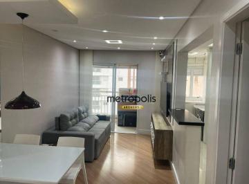 Sala · Apartamento com 2 dormitórios à venda, 71 m² por R$ 747.000,00 - Barcelona - São Caetano do Sul/SP