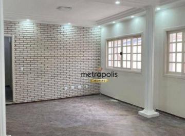 Salão · Casa com 4 dormitórios para alugar, 260 m² por R$ 10.560,00/mês - Osvaldo Cruz - São Caetano do Sul/