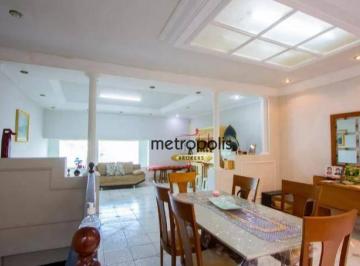 sala · Sobrado com 3 dormitórios à venda, 242 m² por R$ 770.000,00 - Vila Aquilino - Santo André/SP