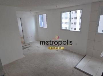 Sala · Apartamento com 1 dormitório à venda, 34 m² por R$ 399.000,00 - Campestre - Santo André/SP