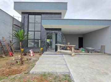 Casa · 129m² · 3 Quartos · 2 Vagas · Casa moderna no Condomínio Vitória dos Anjos 2