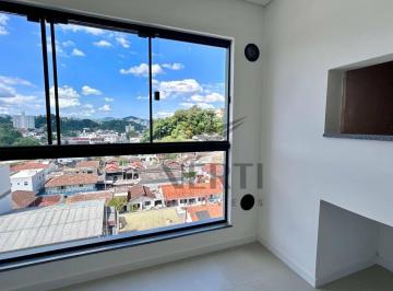 vista com churrasqueira · Apartamento com 2 dormitórios à venda, 66 m² - Água Verde - Blumenau/SC