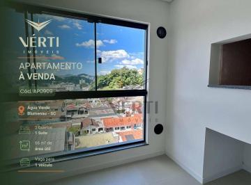 2275effec092c309e206ca5c9a5dcbef01bed864 · Apartamento com 2 dormitórios à venda, 66 m² - Água Verde - Blumenau/SC