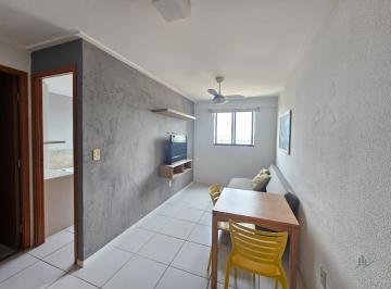 Apartamento · 38m² · 1 Quarto · 1 Vaga · Quarto e Sala Mobiliado no Farol – Edifício Maria Clara Nobre, Maceió - AL