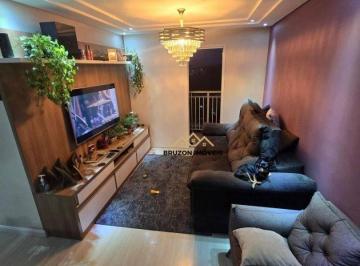 Sala de estar · APARTAMENTO A VENDA, 3 QUARTOS, 72M², R$532.000.00, CONDOMÍNIO MORADA DOS PINHEIROS, JARDIM MARIA DE