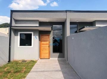 Foto 01 · Casas em fase inicial de construção na região do Nossa Senhora da Luz, no Bairro CIC, com dois quart