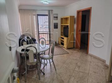 Apartamento · 41m² · 1 Quarto · 1 Vaga · Flat no Central Plaza, disponível para locação no Jardins com 41m², prox da Estação Trianon MASP.