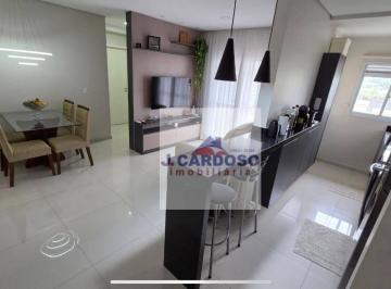 SALA DE ESTAR E JANTAR · Apartamento com 2 dormitórios à venda, 63 m² por R$ 550.000,00 - Alto da Boa Vista - Sorocaba/SP