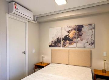 Apartamento de 1 quarto, São Paulo · Studio Moderno e Automatizado no Jardim das Acácias: Conectividade e Conforto ao Lado do Metrô Brook