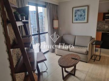 Apartamento · 48m² · 2 Quartos · 1 Vaga · Flat disponível para locação no Quality Suítes Long Stay Vila Olímpia, com 48m², 2 dormitórios e 1 v