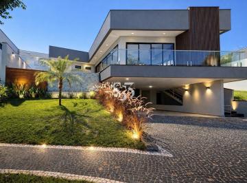 Foto 01 · Casa de alto padrão no Swiss Park, Campinas-SP: 4 suítes, integração de ambientes e área de lazer co