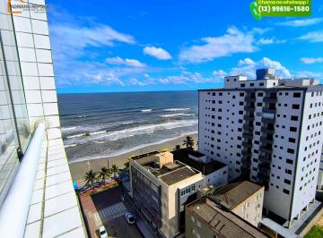 Apartamento de 3 quartos, Mongaguá · Apartamento alto padrão com vista mar - Varanda Gourmet com churrasqueira