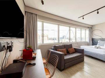 Apartamento · 28m² · 1 Quarto · 1 Vaga · Flat 28m² no Radisson Vila Olímpia à venda | Próximo Faria Lima, JK e Parque do Povo