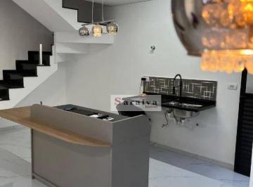 bf9ccc7d1c3683f55a0f7d0b0de4731610480cb3 · Sobrado com 3 dormitórios à venda, 102 m² por R$ 695.000 - Vila Lucinda - Santo André/SP