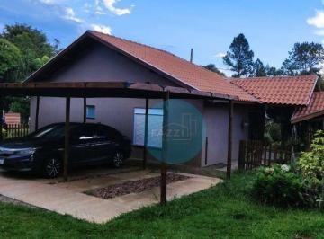 FACHADA E GARAGENS · Chácara com 4 dormitórios (3 Suites)  à venda, 2000 m² por R$ 1.200.000 - Morada dos Pássaros - Poço