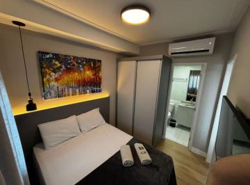 Apartamento de 1 quarto, São Paulo · Apartamento novo, todo mobiliado, com 31 m², suíte, vaga, para aluguel, no bairro Vila Olímpia