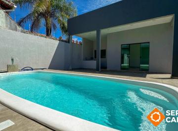 Casa · 158m² · 3 Quartos · 4 Vagas · CASA NOVA 3 QUARTOS ÓTIMO PADRÃO 100M  MAR  T= 355M² CIBRATEL ITANHAÉM SP