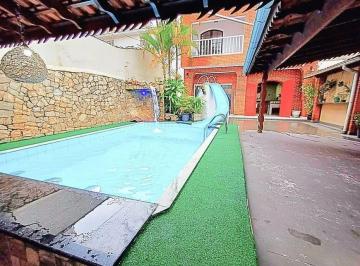 Casa · 300m² · 5 Quartos · 4 Vagas · Sobrado com 5 quartos à venda, 300 m² por R$ 2.200.000 - Canto do Forte - Praia Grande/SP