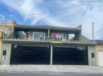 Casa · 146m² · 3 Quartos · 5 Vagas · Sobrado 3 dormitórios, 1 suíte, vaga para 5 carros, novo, lindo.