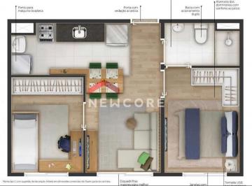 Apartamento · 38m² · 2 Quartos · 1 Vaga · Apartamento em  Avenida São Paulo - Jardim Gonçalves - Sorocaba/SP