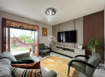 Casa · 136m² · 3 Quartos · 1 Vaga · SOBRADO GEMINADO COM 3 DORM/ 2 SUÍTES - NA PRAIA GUARANI EM CAPÃO DA CANOA