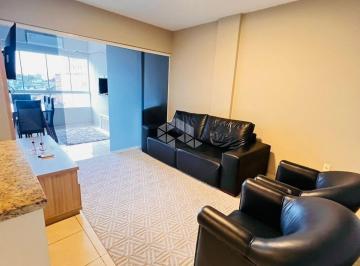 Apartamento · 62m² · 1 Quarto · 1 Vaga · Apartamento de 1 dormitório mobiliado com sacada de frente e box/vaga de garagem no bairro Navegante