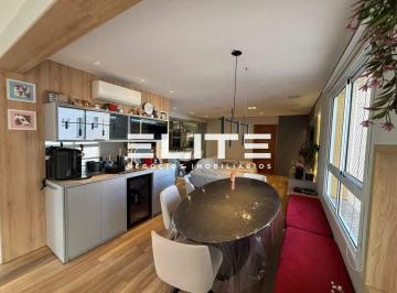 Apartamento · 130m² · 3 Quartos · 3 Vagas · Apartamento com 3 suítes à venda - Jardim Bela Vista - Santo André/SP