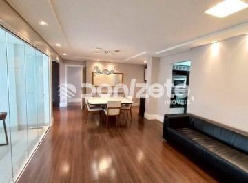 Apartamento · 135m² · 3 Quartos · 2 Vagas · Apartamento 3 suítes mobiliado na Vila Léa, Santo André – 135 m², 2 vagas, lazer completo para alugu