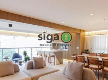 Apartamento · 141m² · 3 Quartos · 2 Vagas · Apartamento de 141m2 à venda no Brooklin, com 03 suítes e 2 vagas