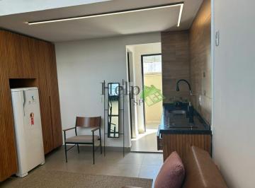 Apartamento · 45m² · 1 Quarto · Studio Duplex Mobiliado com Varanda em Mirandópolis ? Próximo Metrô Praça da Árvore